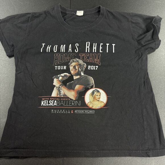 Thomas Rhett Other - Thomas Rhett 2017 Home Team Tour Graphic T Shirt Music Band Size Medium